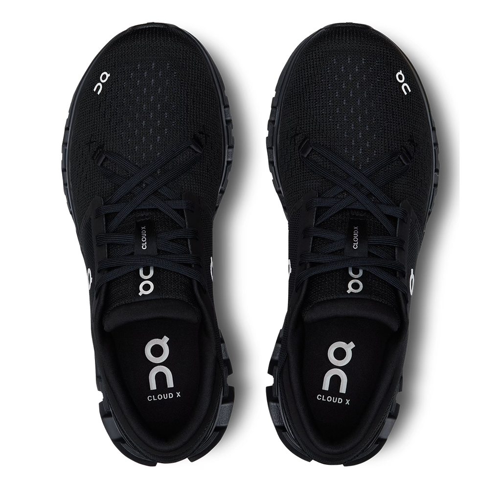 ON Cloud X V4 — Black - Eclipse — Size D — Width 10 — Alternate View 19