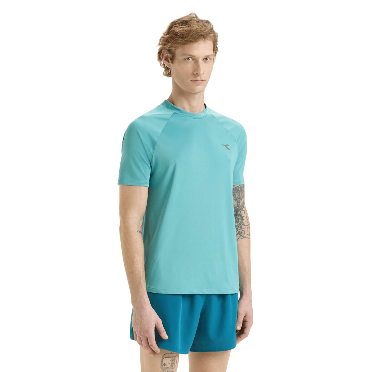Diadora Super Light Tee — Kumquat — Size Large — Front View