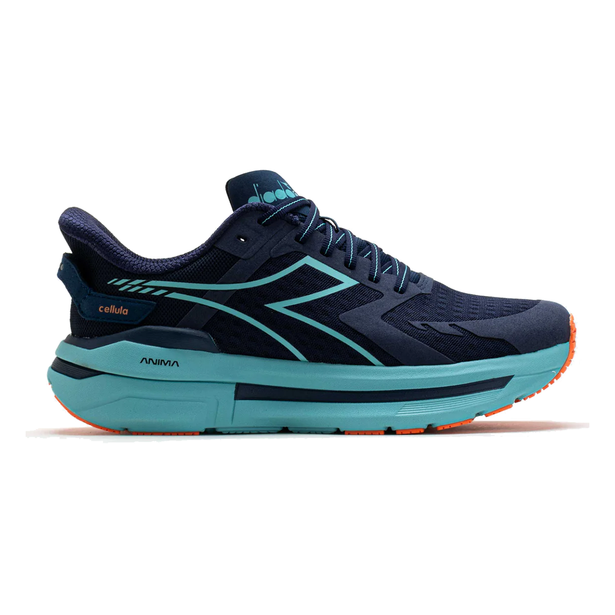 Diadora Cellula — Black - Whisper White — Size D — Width 8 — Alternate View 9