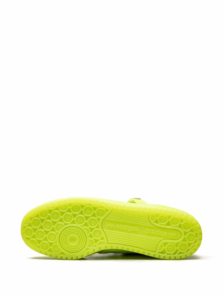 adidas X Jeremy Scott Forum Low Dipped Yellow Sneakers — Same as shown — Size US M 5 - US W 6.5 — Top View