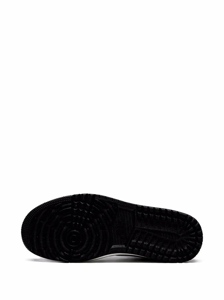 Air Jordan 1 Low Golf Shadow Sneakers — Grey/Black — Size US M 9.5 - US W 11 — Top View
