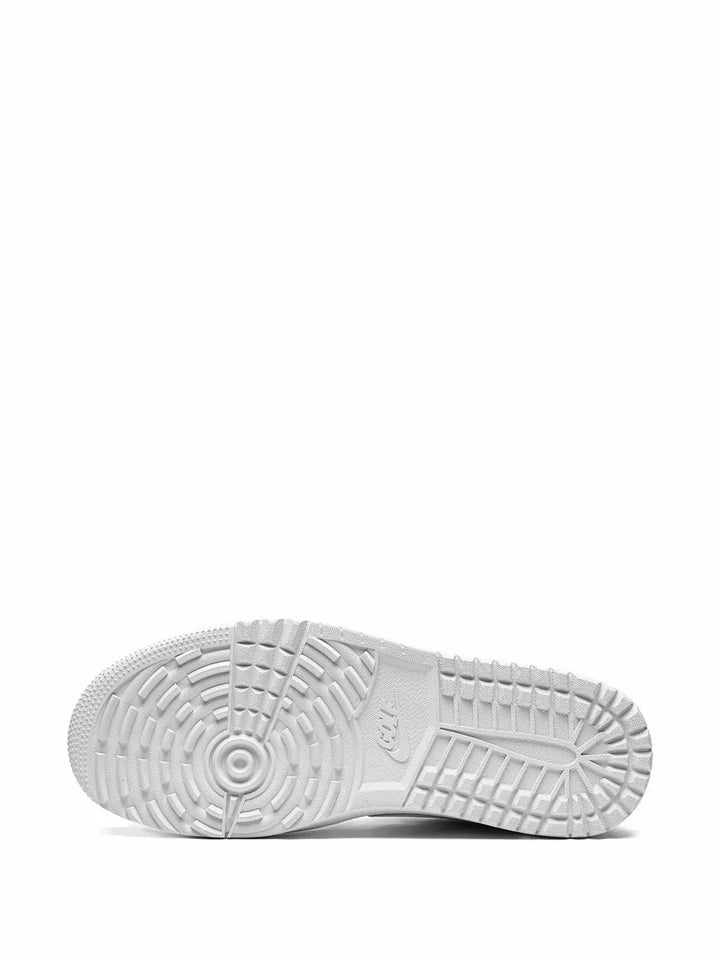 Air Jordan 1 Low Golf Triple White Sneakers — White — Size US M 9.5 - US W 11 — Top View