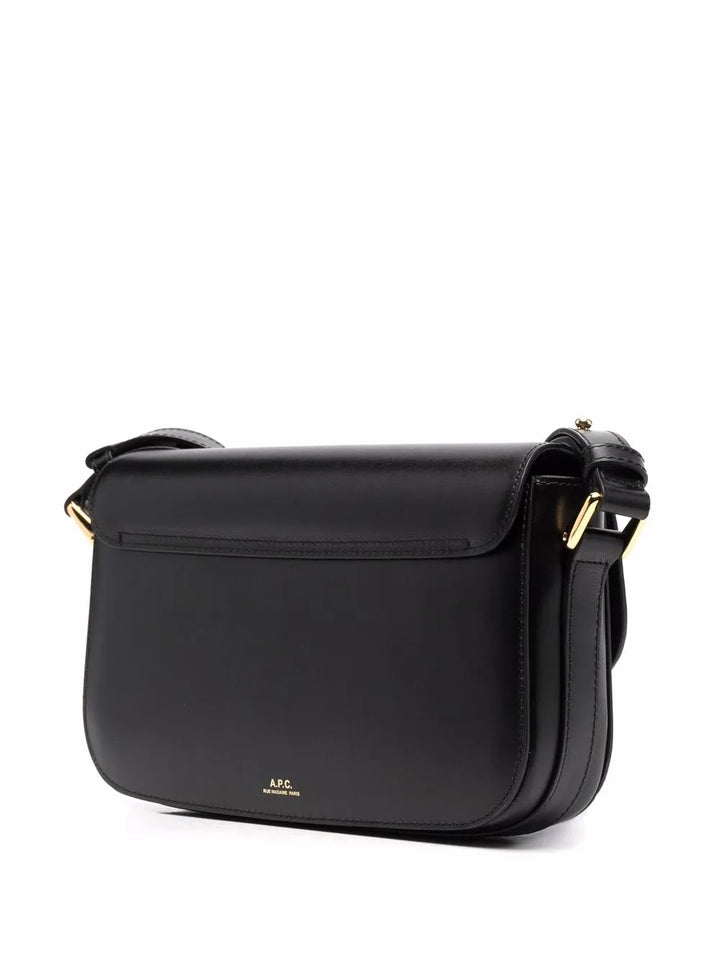 Apc Grace Leather Shoulder Bag — Same as shown — Size One Size — Back View
