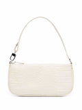 By Far Rachel Crocodille Effect Shoulder Bag — Same as shown — Size One Size — Front View