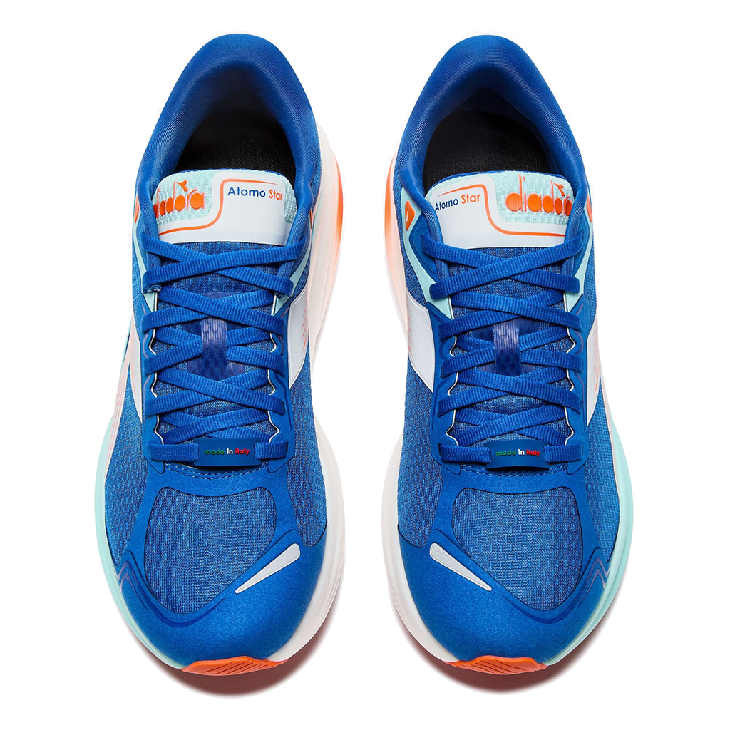 Diadora Atomo Star — Blue Lapis - Spa Retreat - White — Size D — Width 10 — Alternate View 16