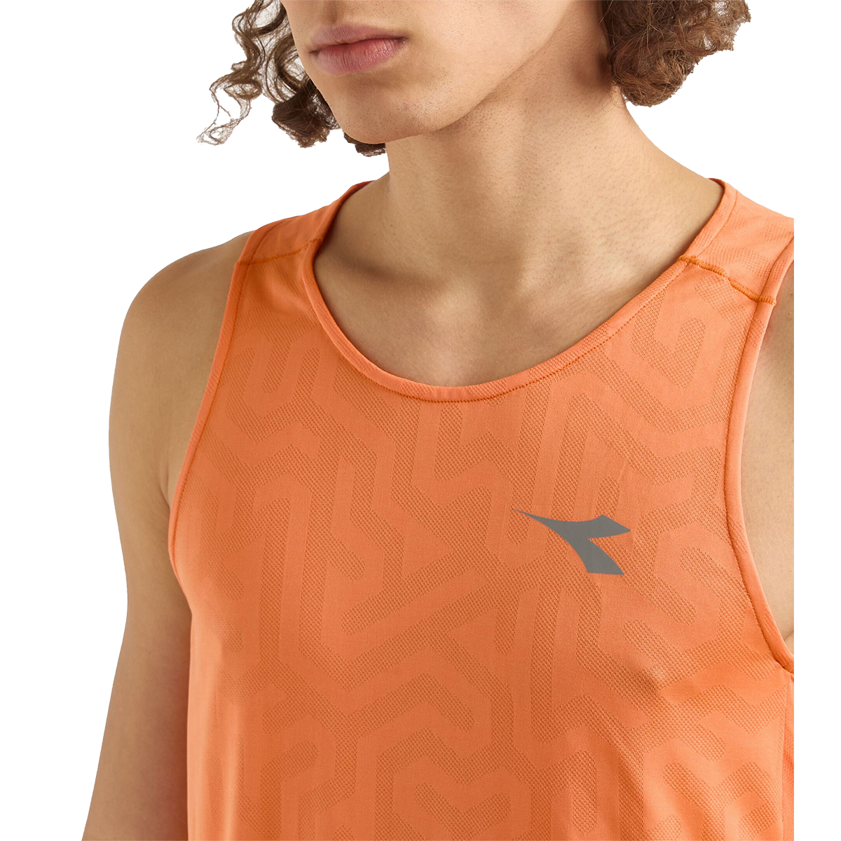 Diadora Super Light Tank — Kumquat — Size Large — Alternate View 11