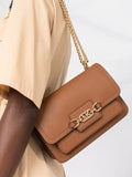 Michael Kors Logo Plaque Shoulder Bag — Same as shown — Size One Size — Back View