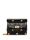 Valentino Garavani Medium Roman Stud Shoulder Bag — Same as shown — Size One Size — Front View