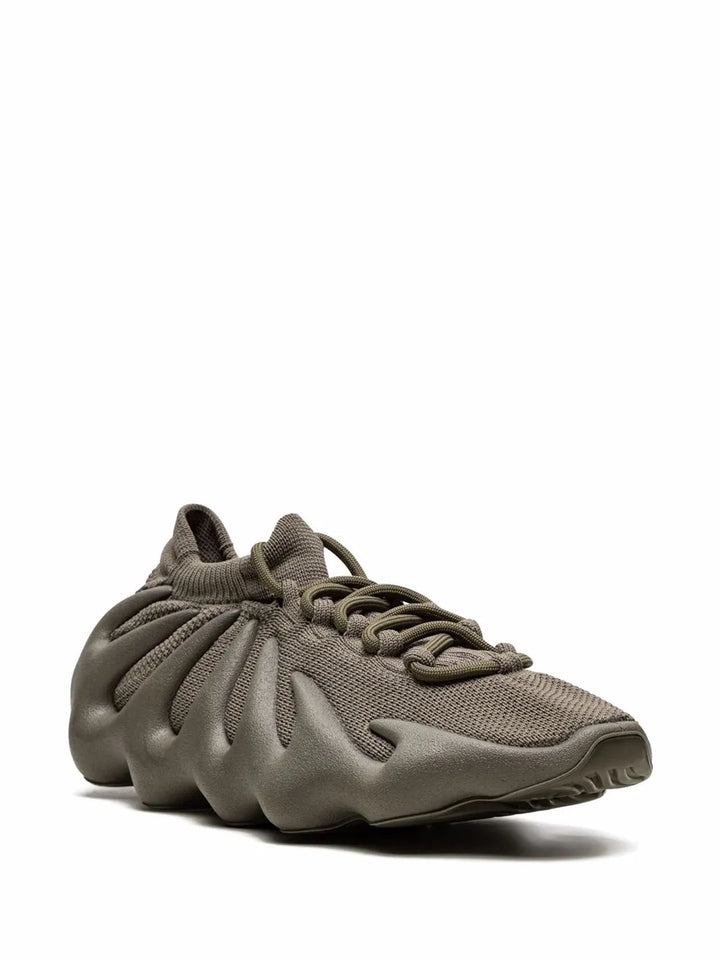 adidas Yeezy 450 Cinder Sneakers — Grey — Size US M 6 - US W 7.5 — Side View