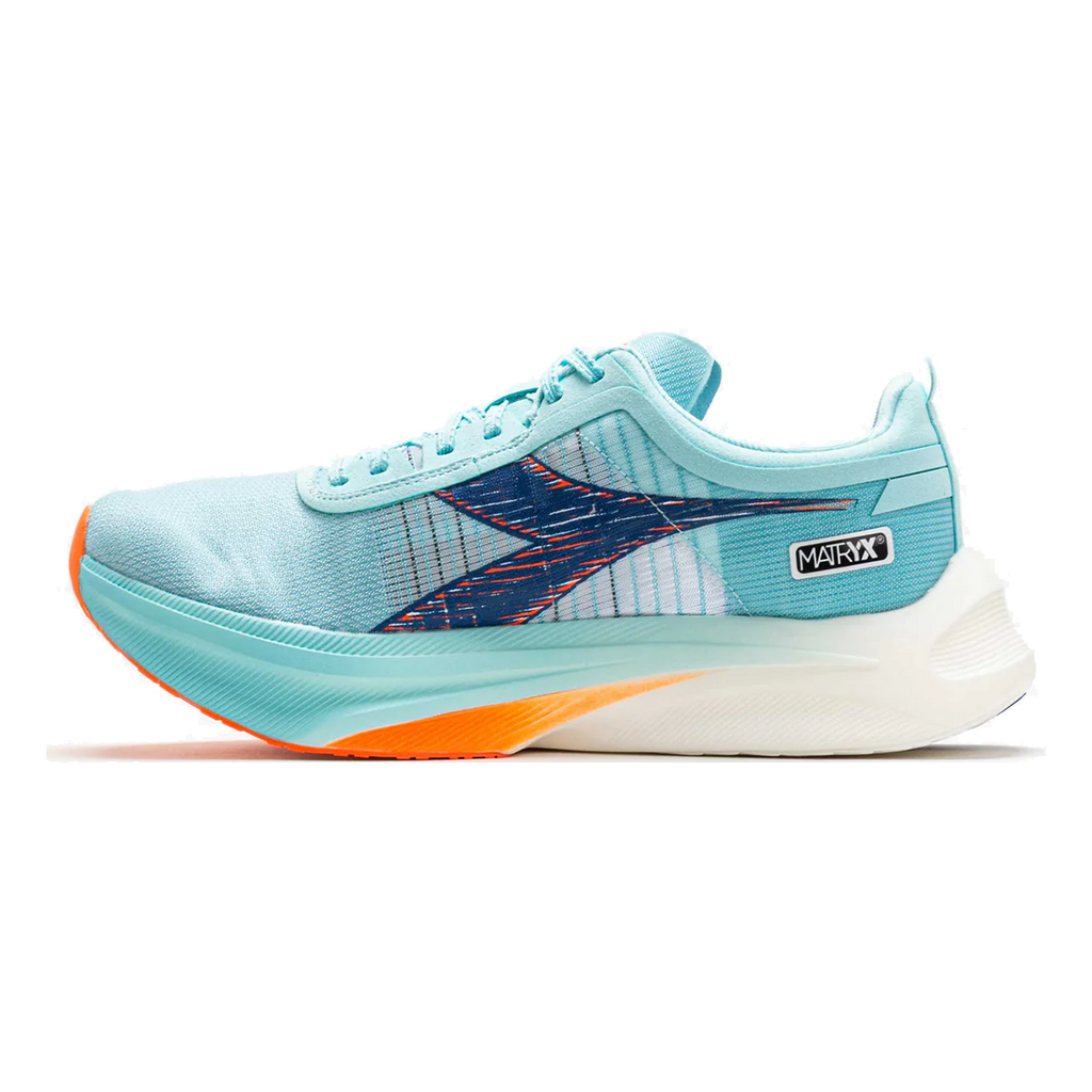 Diadora Gara Carbon 2 — Spa Retreat - Lapis Blue — Size D — Width 10 — Side View