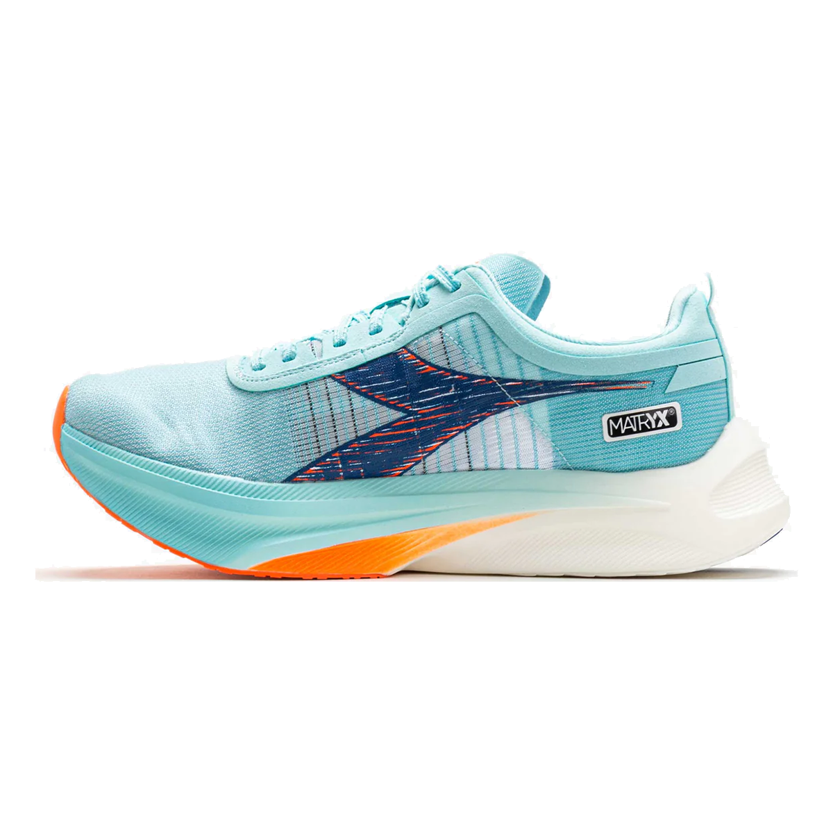 Diadora Gara Carbon 2 — Spa Retreat - Lapis Blue — Size D — Width 10 — Side View