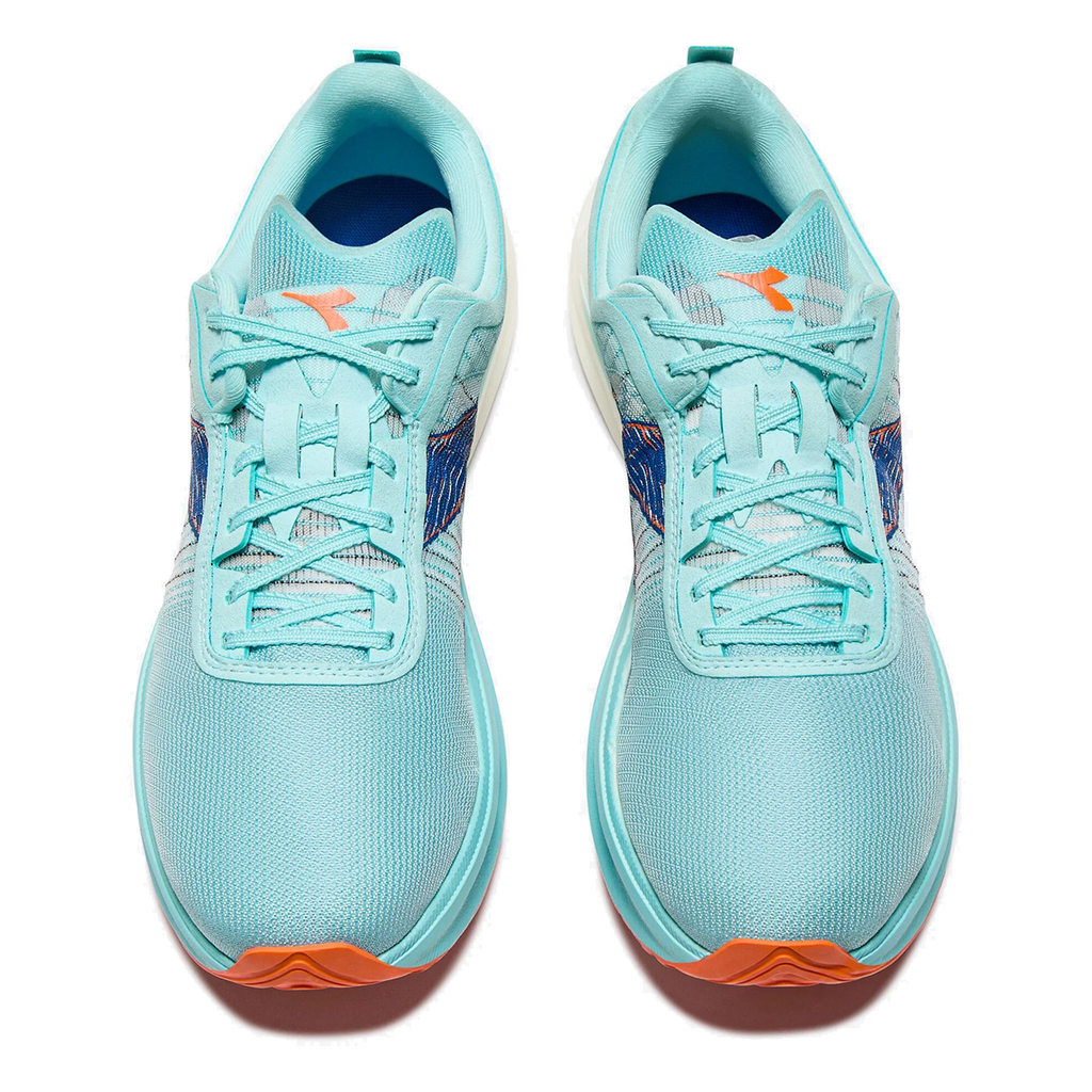 Diadora Gara Carbon 2 — Spa Retreat - Lapis Blue — Size D — Width 10 — Back View