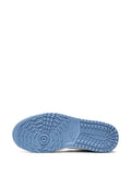 Air Jordan 1 Low Golf ?nc?Sneakers — White/University Blue — Size US M 9.5 - US W 11 — Top View