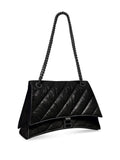 Balenciaga Medium Crush Chain Strap Shoulder Bag — Same as shown — Size One Size — Back View