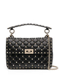 Valentino Garavani Medium Rockstud Spike Shoulder Bag — Same as shown — Size One Size — Front View