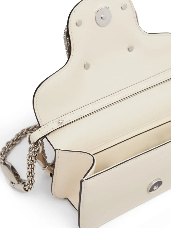 Valentino Garavani Small Loco Crystal Embellished Shoulder Bag — Same as shown — Size One Size — Lifestyle View