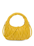 Miu Miu Mini Wander Matelasse Shoulder Bag — Same as shown — Size One Size — Back View