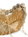 Rabanne Gold Iconic Chain 1969 Cross Body Bag — Same as shown — Size One Size — Detail View