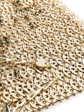 Rabanne Gold Iconic Chain 1969 Cross Body Bag — Same as shown — Size One Size — Top View