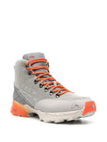 A-Cold-Wall* Logo-Print Mesh High-Top Sneakers — Same as shown — Size US M 11 - US W 12.5 — Side View