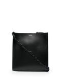 Jil Sander Logo Print Leather Shoulder Bag — Same as shown — Size One Size — Front View