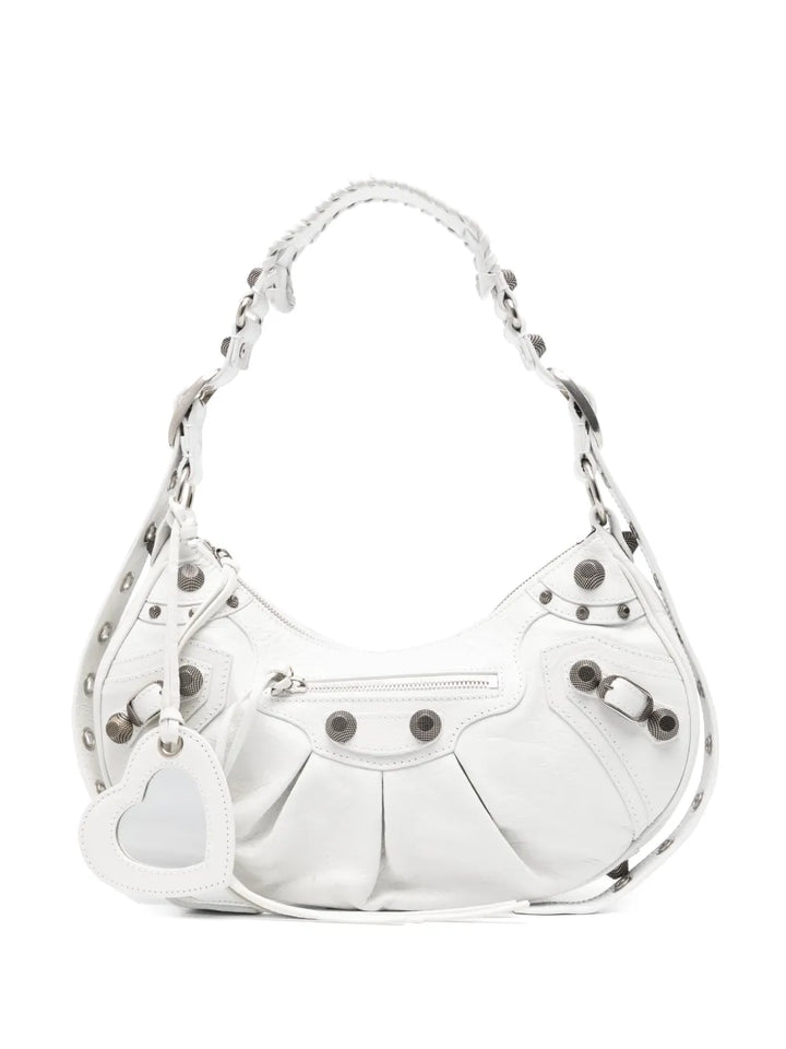 Balenciaga Le Cagole S Leather Shoulder Bag — Same as shown — Size One Size — Front View