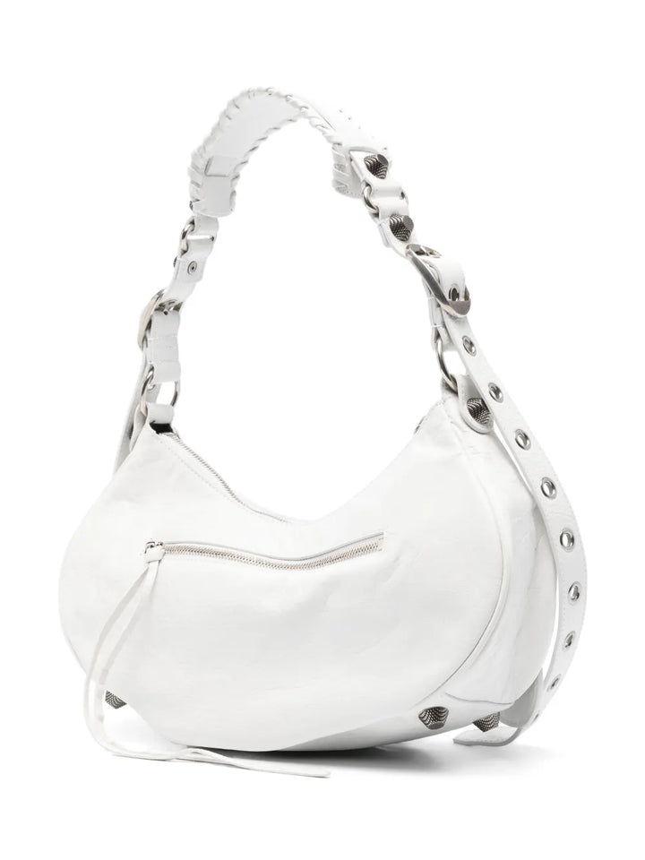 Balenciaga Le Cagole S Leather Shoulder Bag — Same as shown — Size One Size — Back View