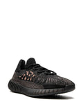 adidas Yeezy 350 Boost V2 Cmpct Slate Carbon Sneakers — Black — Size US M 6 - US W 7.5 — Side View