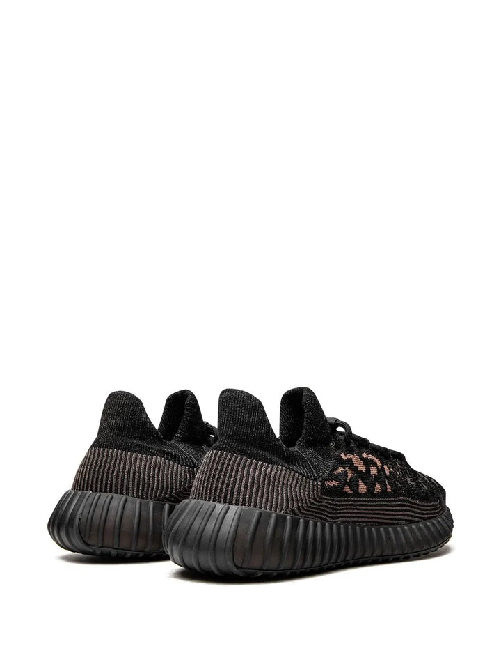 adidas Yeezy 350 Boost V2 Cmpct Slate Carbon Sneakers — Black — Size US M 6 - US W 7.5 — Back View