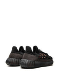 adidas Yeezy 350 Boost V2 Cmpct Slate Carbon Sneakers — Black — Size US M 6 - US W 7.5 — Back View