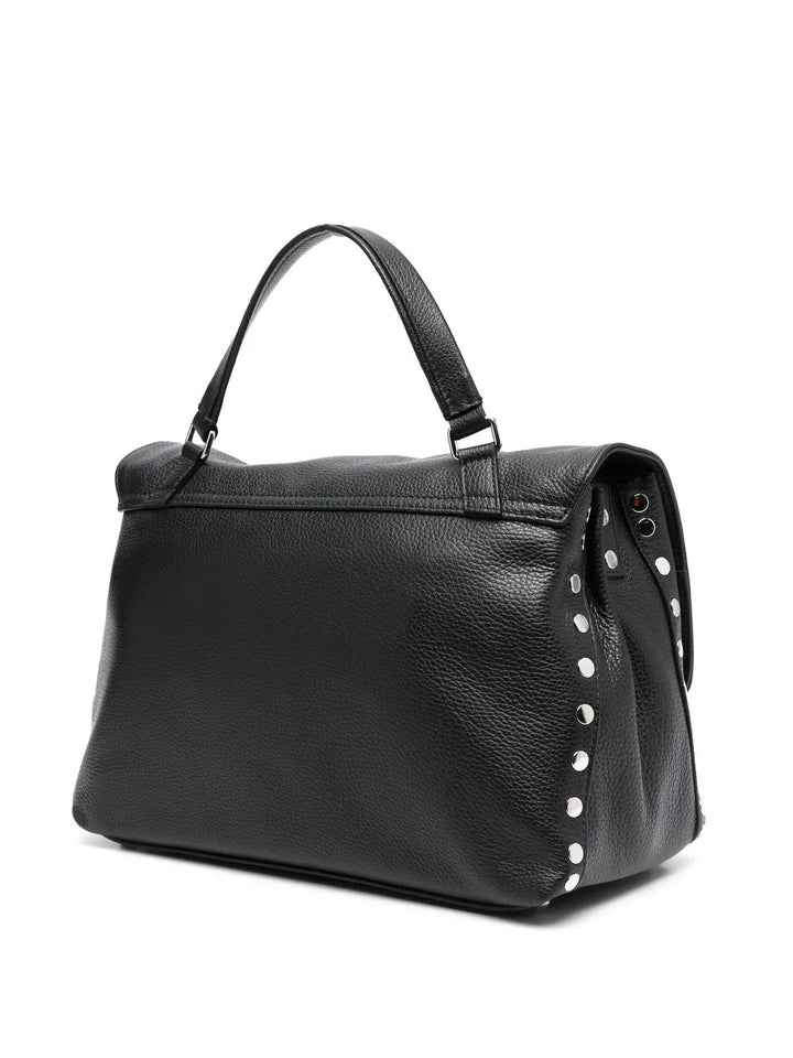 Zanellato Medium Postina Studded Tote Bag — Same as shown — Size One Size — Back View