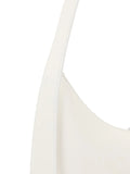 The Row Half Moon Leather Shoulder Bag — Same as shown — Size One Size — Top View