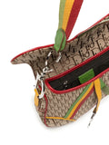 Christian Dior Pre Owned 1990 2000S Rasta Trotter Saddle Shoulder Bag — Same as shown — Size One Size — Detail View