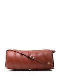 Manu Atelier Padded Cylinder Ribbed Shoulder Bag — Same as shown — Size One Size — Front View