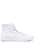 Acne Studios Lace-Up High-Top Sneakers — White — Size US M 11 - US W 12.5 — Front View