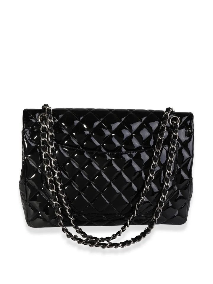 Chanel Pre Owned 2011 Double Flap Shoulder Bag — Same as shown — Size One Size — Side View