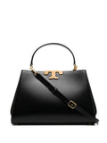 Tory Burch Eleanor Leather Satchel Bag — Same as shown — Size One Size — Front View