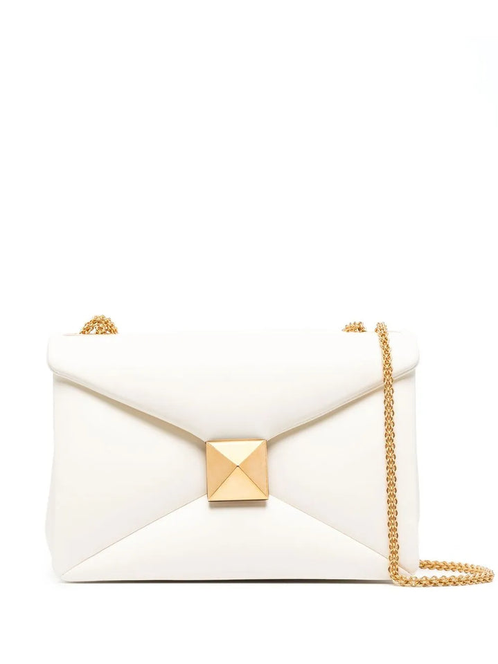 Valentino Garavani Rockstud Detail Shoulder Bag — Same as shown — Size One Size — Front View