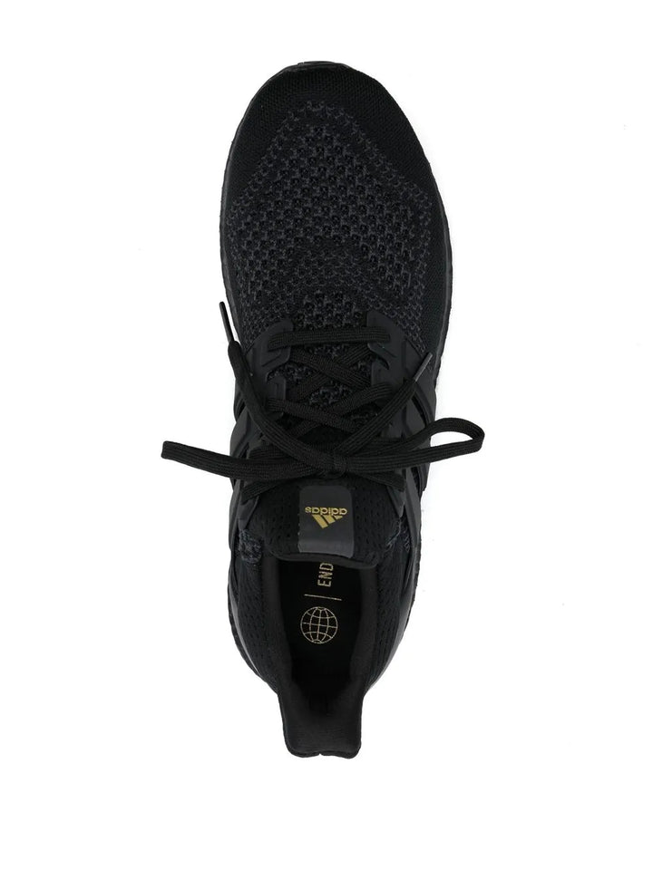 adidas Ultraboost 1.0 Low-Top Sneakers — Black — Size US M 5 - US W 6.5 — Top View