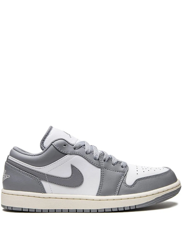 Air Jordan 1 Low Vintage Grey Sneakers — Same as shown — Size US M 9.5 - US W 11 — Front View