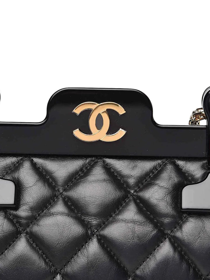 Chanel Pre Owned 2016 Small 255 Reissue Flap Hanger Shoulder Bag — Same as shown — Size One Size — Back View