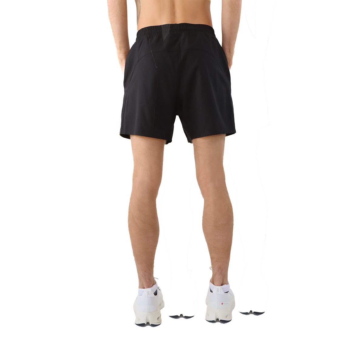 F2R Mens Lightstreme 5" Short — Black — Size Small — Back View