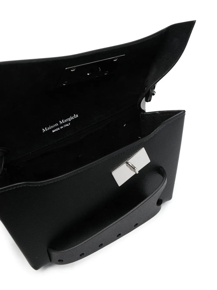 Maison Margiela Snatched Leather Shoulder Bag — Same as shown — Size One Size — Detail View
