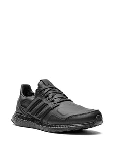 adidas Ultraboost Leather Sneakers — Black — Size US M 5 - US W 6.5 — Top View