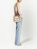 Balmain Small B Army Logo Tote Bag — Same as shown — Size One Size — Side View