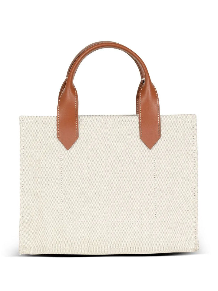 Balmain Small B Army Logo Tote Bag — Same as shown — Size One Size — Back View