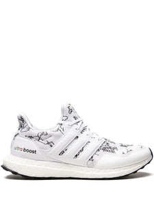 adidas X Disney Ultraboost Dna Sneakers — White/Black — Size US M 4 - US W 5.5 — Front View