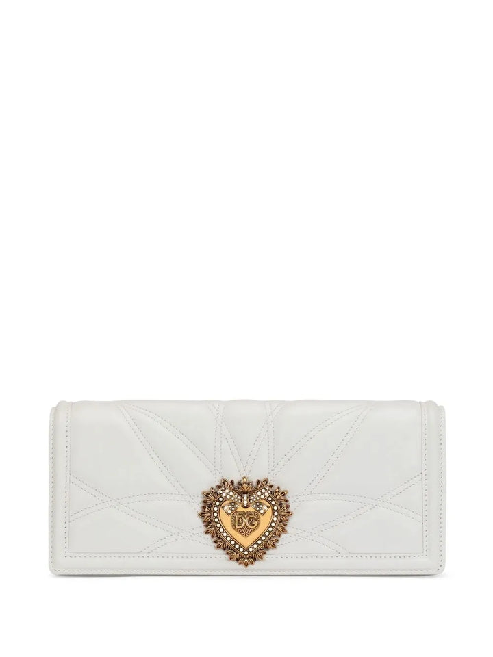 Dolce Gabbana Devotion Quilted Shoulder Bag — Same as shown — Size One Size — Front View