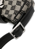 Misbhv Logo Pattern Print Shoulder Bag — Same as shown — Size One Size — Top View