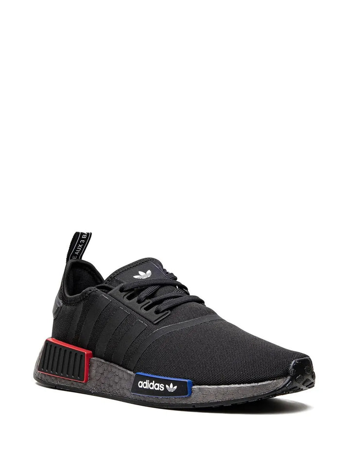adidas Kids Nmd R1 Low-Top Sneakers — Black — Size US M 10 - US W 11.5 — Side View